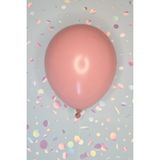 Pekshop Retro Dusty Rose Lateks Balon 12 Inç Retro Renk Balonlar 10 Lu - Gülkurusu