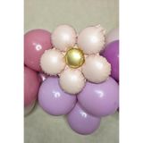 PEKSHOP Retro Papatya Retro Pembe Renk Papatya Folyo Balon