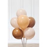 Pekshop Retro Renkler Balon Demeti 10LU