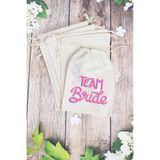PEKSHOP Team Bride Gelin - Nedime Hediye Kesesi - 10 Adet