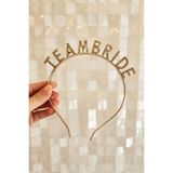 PEKSHOP Team Bride Taç Rose Gold Nedime Tacı Bekarlığa Veda Tacı ROSE GOLD Team Bride