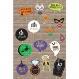 PEKSHOP Witch Bride Konsept Konuşma Balonları Seti - Hallooween Edition