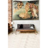 Pelangi Antik Yunan Mitolojik Tablo Leke Tutmaz Kadife Dokulu Kumaş Duvar Örtüsü Duvar Halısı Tapestry WLL067, 70 x 100