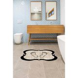Pelangi Banyo Ayak Paspası Süngerli Ayak Havlusu Banyo Ayak Havlusu - 697 cm x 100 cm + 40 cm x 60 cm