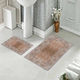 Pelangi Banyo Halısı Ikili Klozet Takımı Kaymaz Tabanlı (60 cm x 100 cm + 40 cm x 60 Cm) - 309 cm x 100 cm + 40 cm x 60 cm