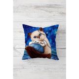 Pelangi Cute Cat Sevimli Kedili Çift Tarafı Baskı Gizli Fermuar Genç Kız Kırlent Koltuk Yastık Kılıf