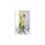 Pelangi Krem Sevimli Hayvan Desenli Dijital Baskı Yıkanabilir Bebek Çocuk Odası Fon Perdesi, krem 140 x 270