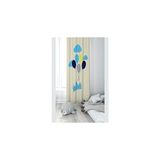 Pelangi Krem Taç Ve Balon Desenli Dijital Baskı Yıkanabilir Bebek Çocuk Odası Fon Perdesi, karışık renkli 70 x 240