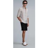 Peler Spor Erkek Chino Şort Slim Fit Siyah