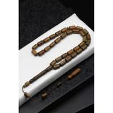 Pelesenk Ağacı Tesbih 6 X 11 Mm Silindir Kesim