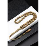 Pelesenk Ağacı Tesbih 8 X 12 Mm Beyzi Kesim - T-1870