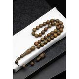 Pelesenk Ağacı Tesbih 9 X 10 Mm Küre Kesim - T-1868
