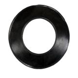 Pelet Soba Borusu Bilerzik / Çap: 8 Cm / Mat Siyah / 304 Krom / Contalı / Baba's Stove