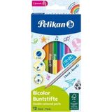 Pelikan 12Li Çift Uçlu Kuru Boya P-700146