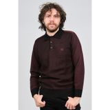Pelikan 1577412 Bordo Polo Yaka Erkek Kazak