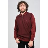 Pelikan 1578418 Kırmızı Polo Yaka Erkek Kazak