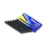 Pelikan 4001 Uzun Mürekkep Kartuşu 5'Li Kutu Siyah