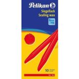 PELİKAN 6010 Mühür Mumu Kırmızı 10 Lu
