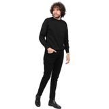 Pelikan Bisiklet Yaka Yün Kazak, L, 8015720182019, Siyah, Erkek