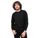 Pelikan Bisiklet Yaka Yün Kazak, XL, 8015720182019, Siyah, Erkek