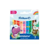 Pelikan Combino 9lu Jumbo Keçeli Kalem