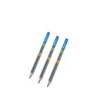 Pelikan Combino Jumbo Üçgen Kurşun Ilk Kalemim (Mavi Desenli)- 3'lü