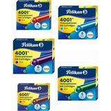 Pelikan Dolma Kalem Kartuşu 5 Farklı Renk 5 Paket