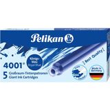 Pelikan Dolma Kalem Kartuşu 5'li Büyük - Royal Mavi