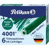 Pelikan Dolma Kalem Kartuşu 6'lı - Koyu Yeşil