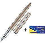 Pelikan Jazz Noble Dolma Kalem M Uç & 5'li Dev Kartuş