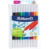 Pelikan Keceli Kalem Colorella Firca Uclu 10 Lu Kutu