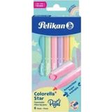 Pelikan Keçeli Kalem Colorella Pastel 6 Renk 822282
