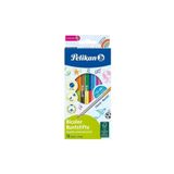 Pelikan Kuru Boya Kalemi Çift Uçlu 12 Li 24 Renk 700146