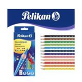 Pelikan Kuru Boya Kalemi Silverino Jumbo Üçgen 12 Li