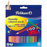 Pelikan Kuru Boya Kalemi Üçgen 24 Renk P-700122