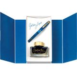 Pelikan M200 Golden Lapis Dolma Kalem Mürekkep Set - EF