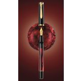 Pelikan M200 Marbled Red Dolma Kalem - M Uç