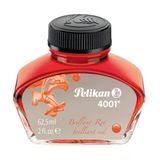 Pelikan Mürekkep Serisi 4001 62,5 Ml Kırmızı Mürekkep | Pelikan 4001 Mürekkep Parlak Kırmızı 62,5 Ml Mürekkep Camı, Parlak Renk