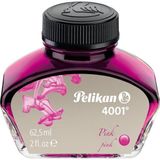 Pelikan Mürekkep Şişesi Mürekkep 4001, Pembe, 62,5 Ml, 1 Cam - Çok Renkli