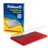 Pelikan No:2 7x11 Metal Kırmızı Istampa