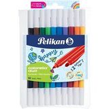 PELİKAN Pelikan Keçeli Kalem Colorella Fırça Uçlu 10 Lu Kutu
