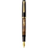PELİKAN Pelikan Klasik Seri M200 Marble Brown Dolma Kalem B Uç