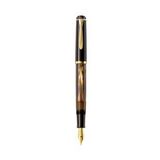 PELİKAN Pelikan Klasik Seri M200 Marble Brown Dolma Kalem EF Uç