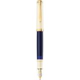 Pelikan Souveran M800 Cream Blue B Uç Dolma Kalem