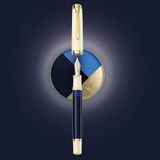Pelikan Souveran M800 Cream Blue F Uç Dolma Kalem