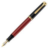 Pelikan Souveran Serisi M400 Bordo Siyah Sedefli Dolma Kalem - M