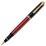 Pelikan Souveran Serisi R400 Bordo Siyah Sedefli Roller Kalem