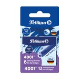 Pelikan standart-4001 mürekkep kartuşları, 2 Kılıf, Blistervperackung