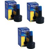 Pelikan T5382 Istampa Mürekkebi Mavi 30 cc 3'lü