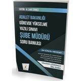 Pelikan Tıp Teknik Yayıncılık Gys Adalet Bakanlığı Görevde Yükselme Yazılı Sınavı Şube Müdürü Soru Bankası